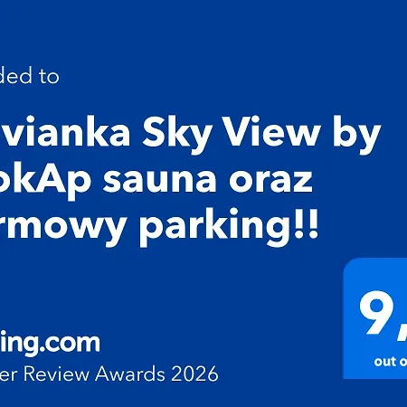 Slovianka Sky View By Lookap Sauna Oraz Darmowy Parking!! Lejlighed *